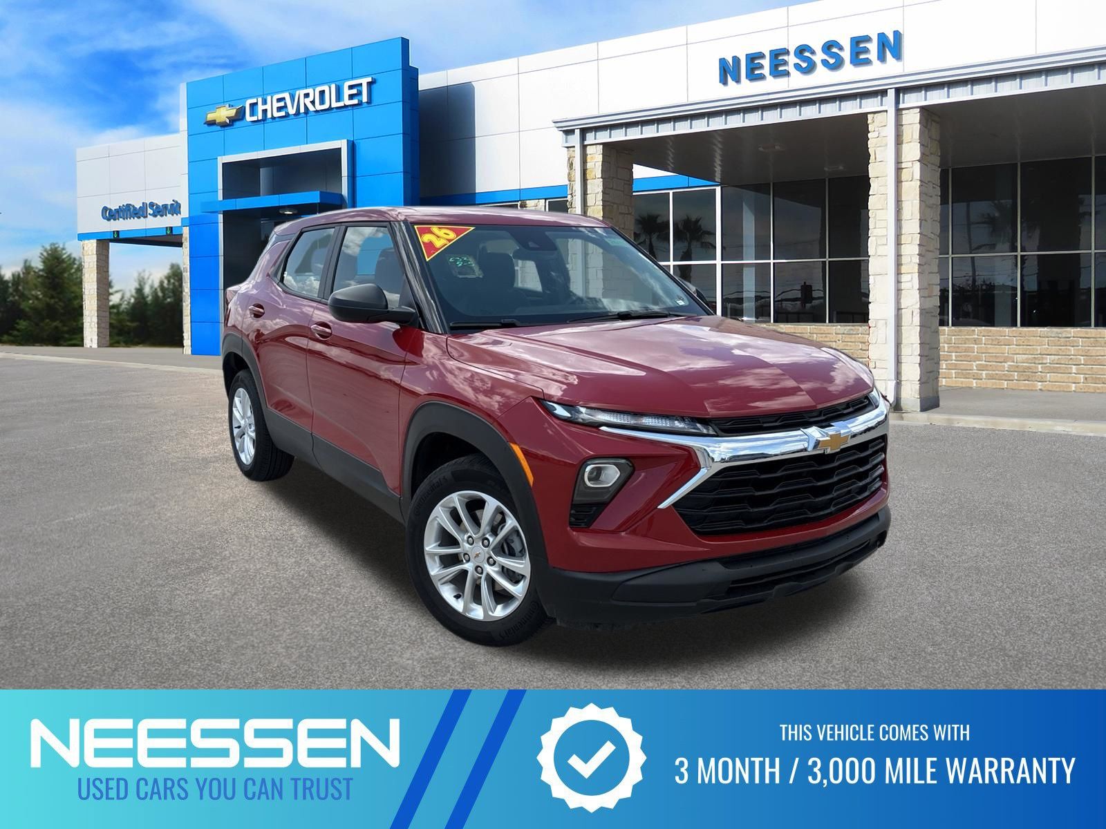 Red 2026 Chevrolet Trailblazer SUV / Crossover Four-Wheel Drive 9-Speed Automatic