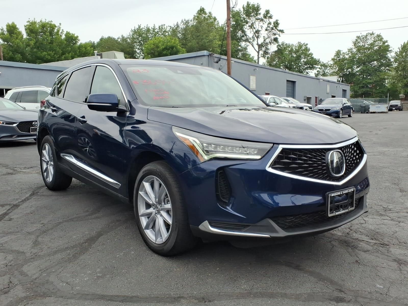 Blue 2023 Acura RDX SH-AWD SUV / Crossover All-Wheel Drive Automatic