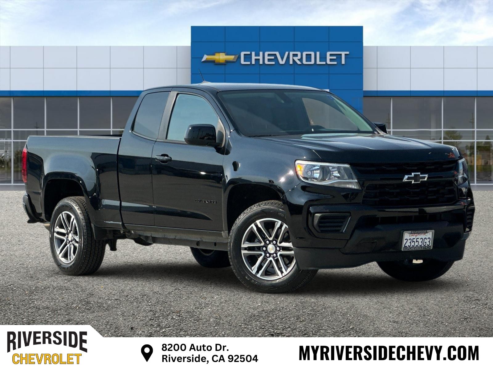 Black 2021 Chevrolet Colorado Pickup Truck 4X2 6-Speed Automatic