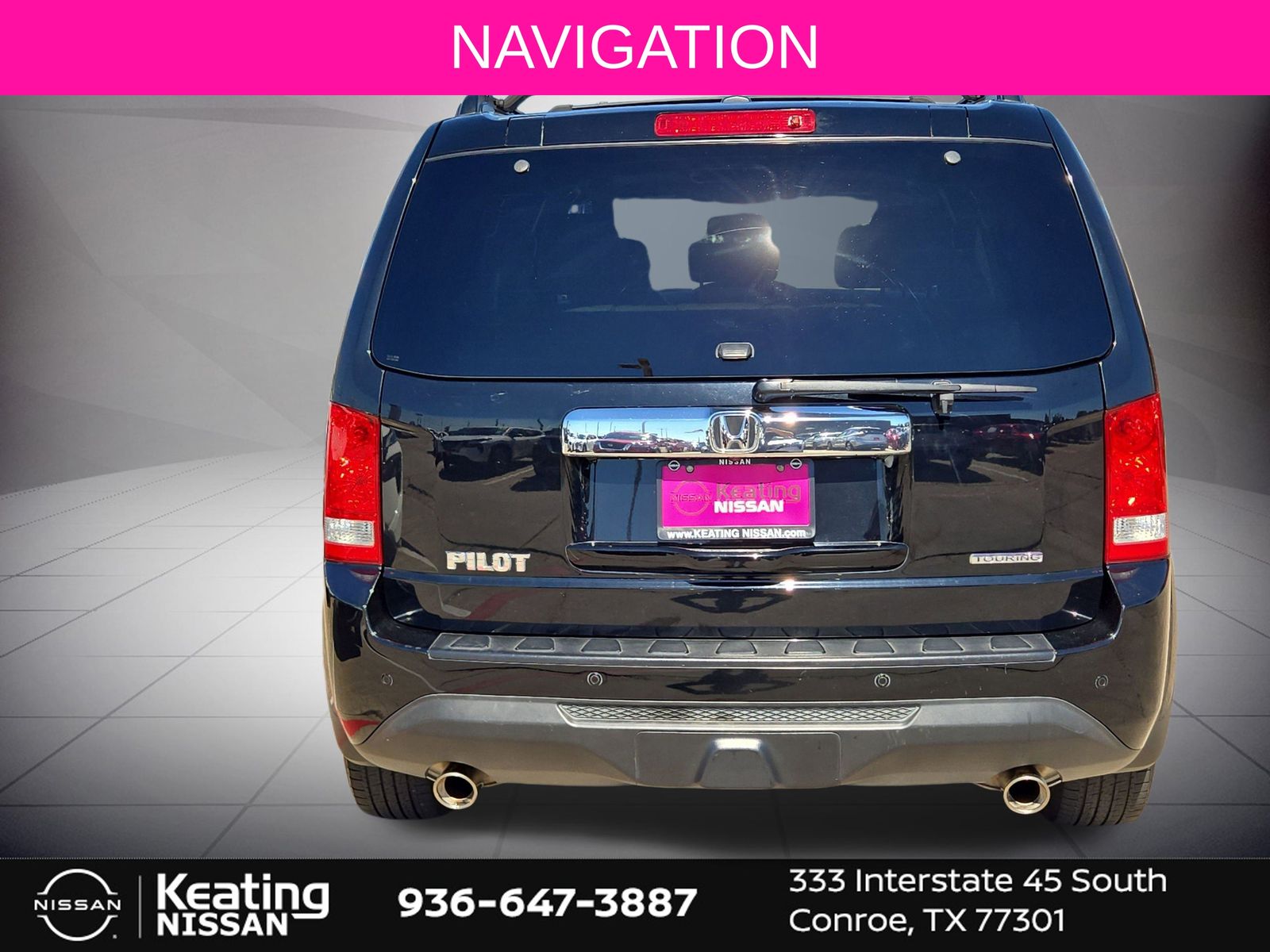 2015 Honda Pilot Touring Black at Parkway Family Mazda