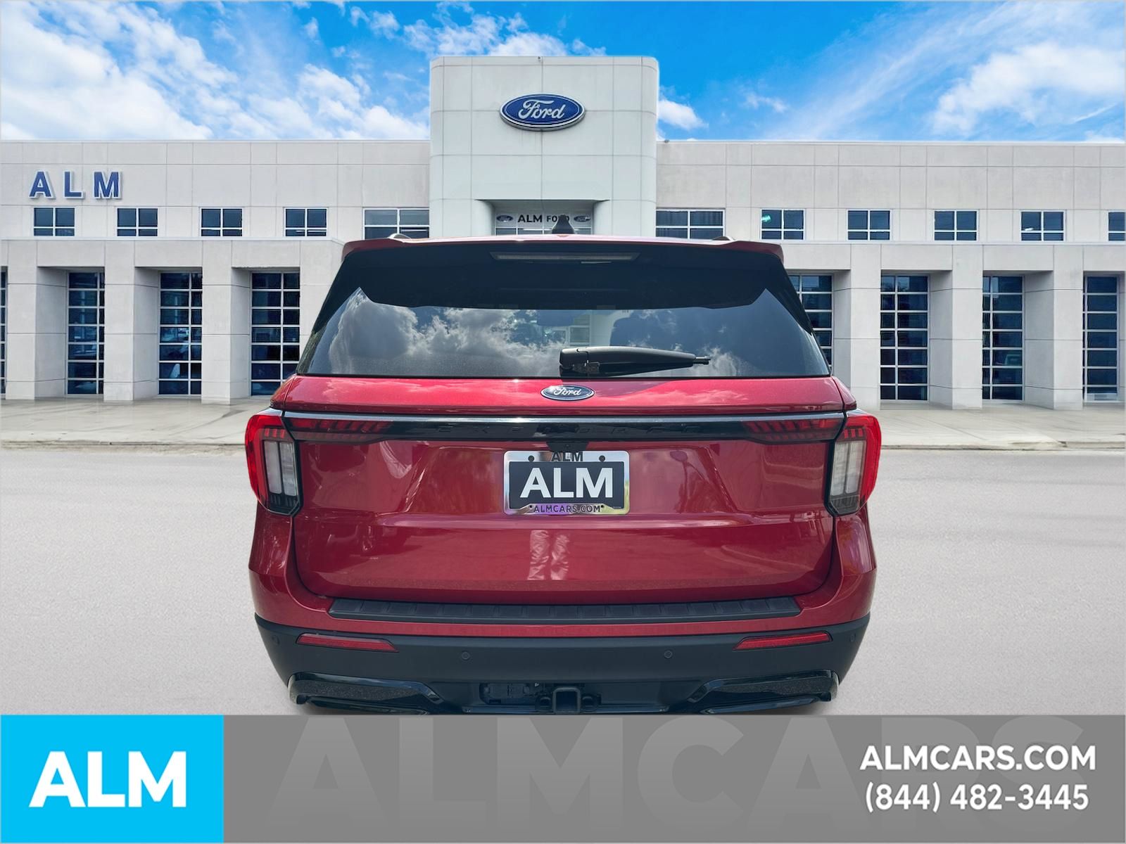 Used 2025 Rapid Red Metallic Tinted Clearcoat Ford ST-Line image 6