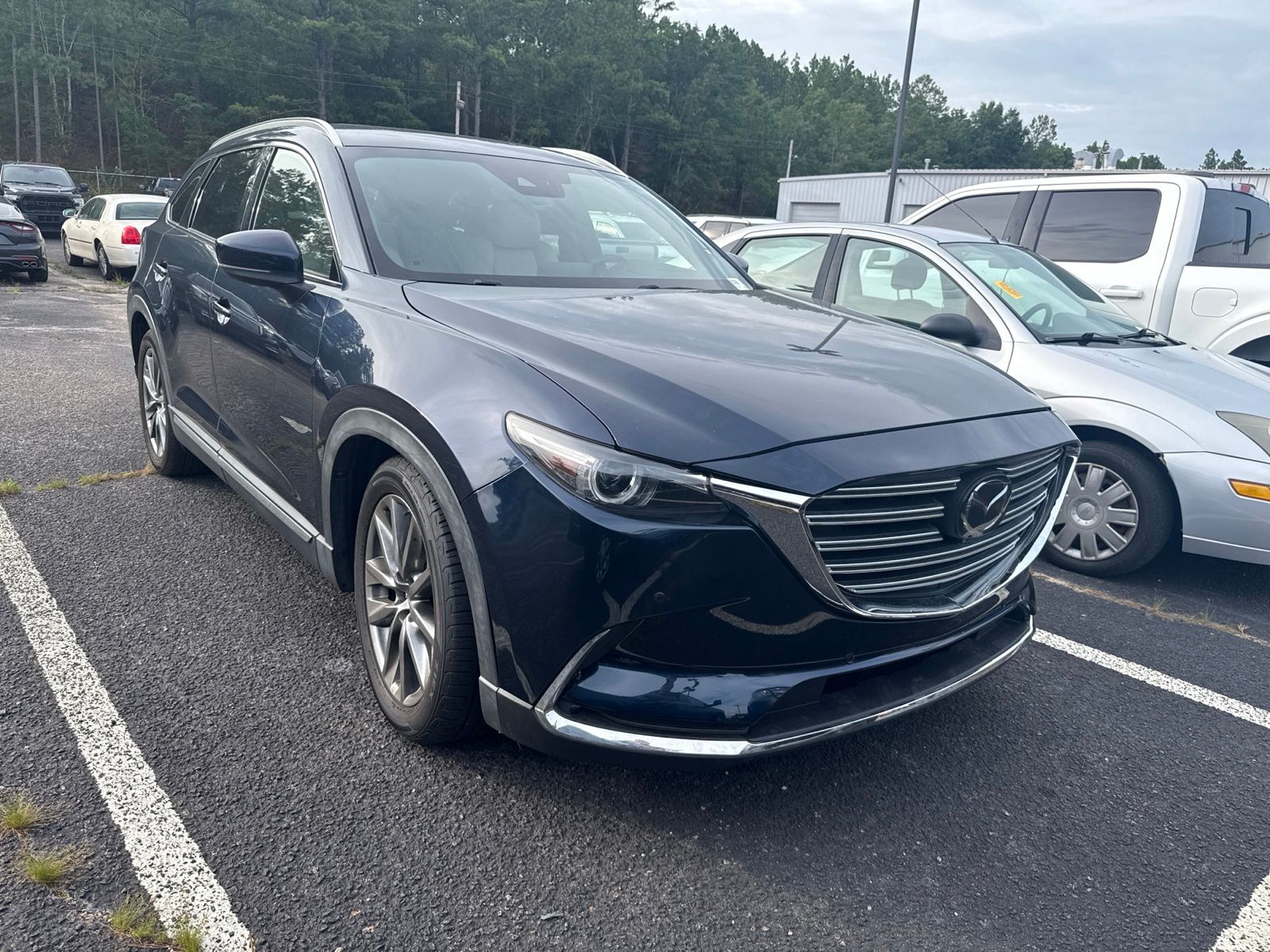 Deep Crystal Blue Mica 2019 Mazda CX-9 SUV / Crossover Front-Wheel Drive 6-Speed Automatic