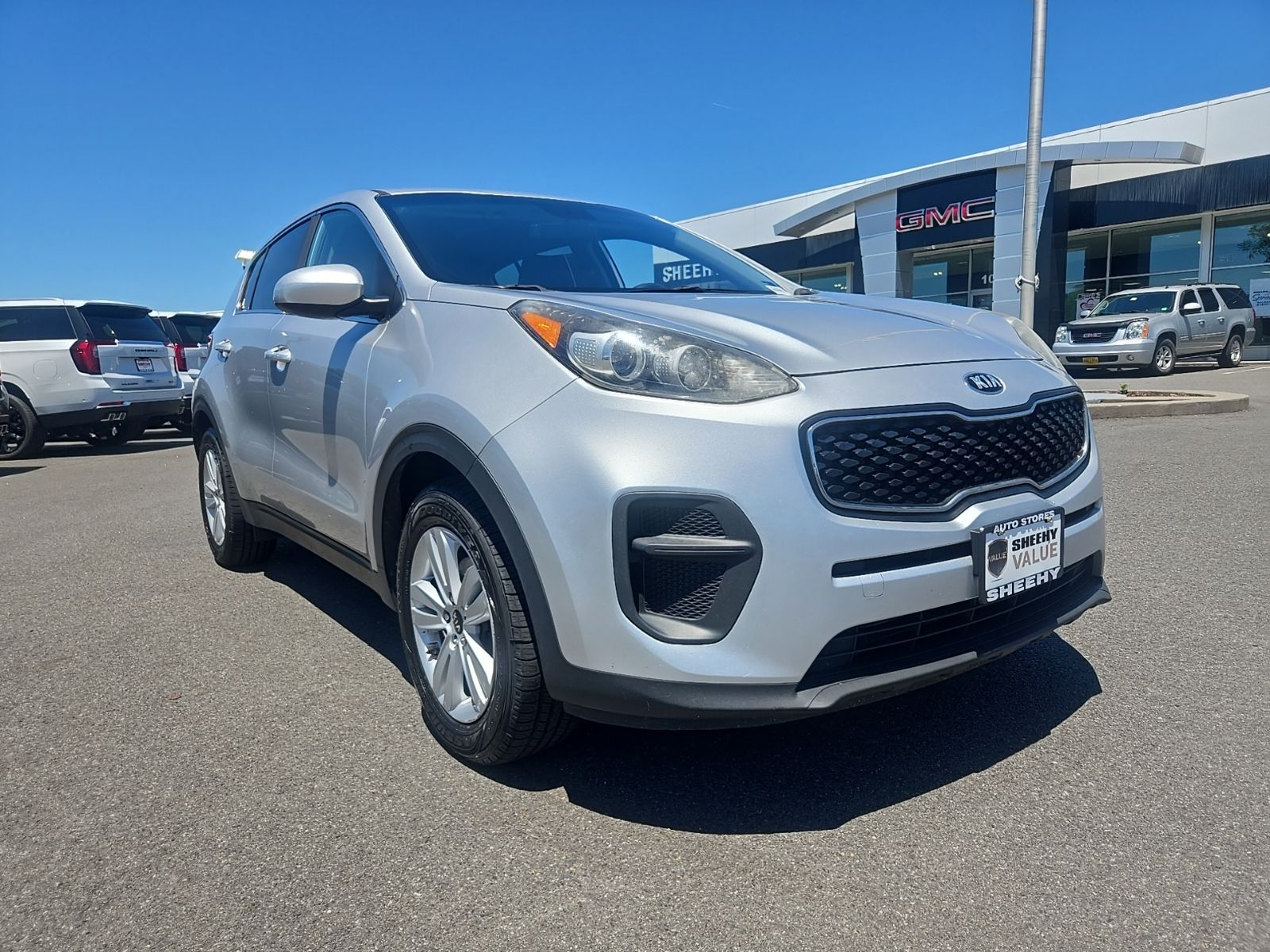 Sparkling Silver 2017 Kia Sportage LX SUV / Crossover Front-Wheel Drive 6-Speed Automatic