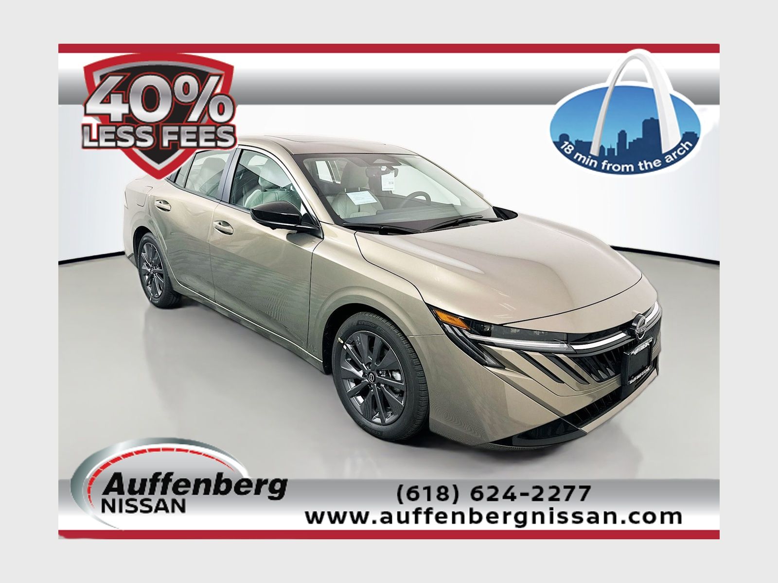 Imperial Bronze 2026 Nissan Sentra Sedan Front-Wheel Drive Continuously Variable Transmission