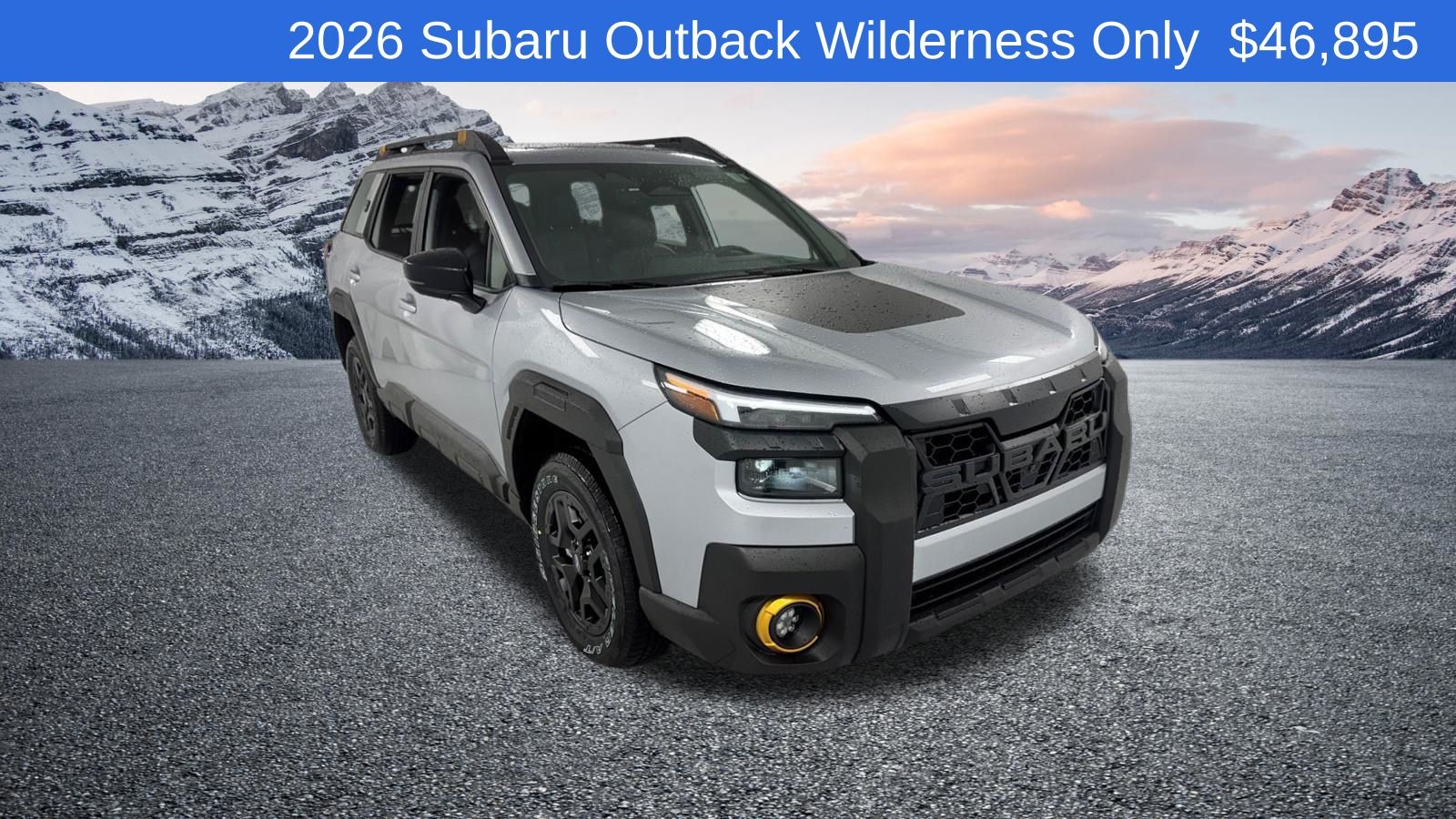 Ice Silver Metallic 2026 Subaru Outback SUV / Crossover All-Wheel Drive Continuously Variable Transmission