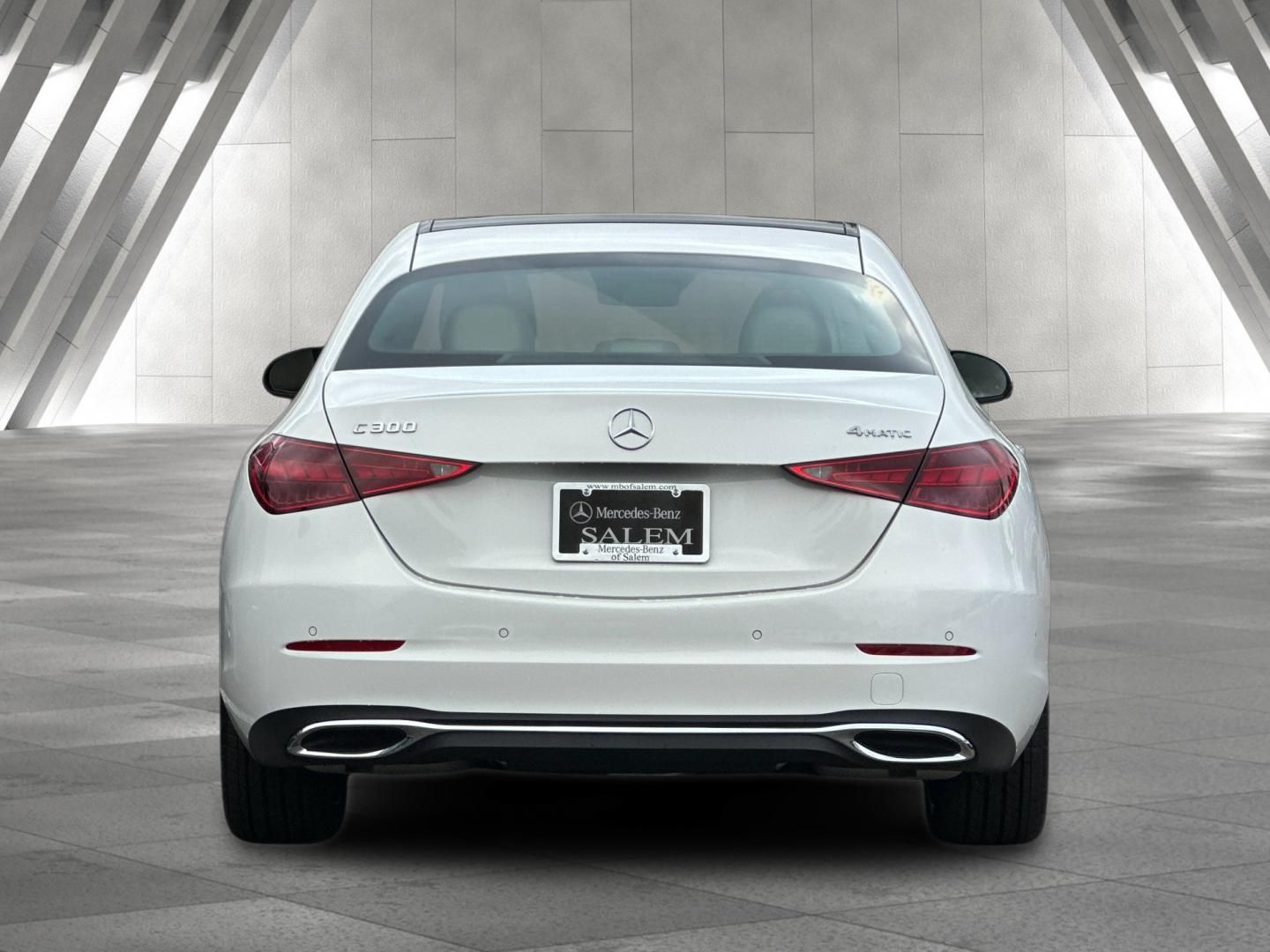 Polar White 2026 Mercedes-Benz C-Class Sedan All-Wheel Drive 9-Speed Automatic