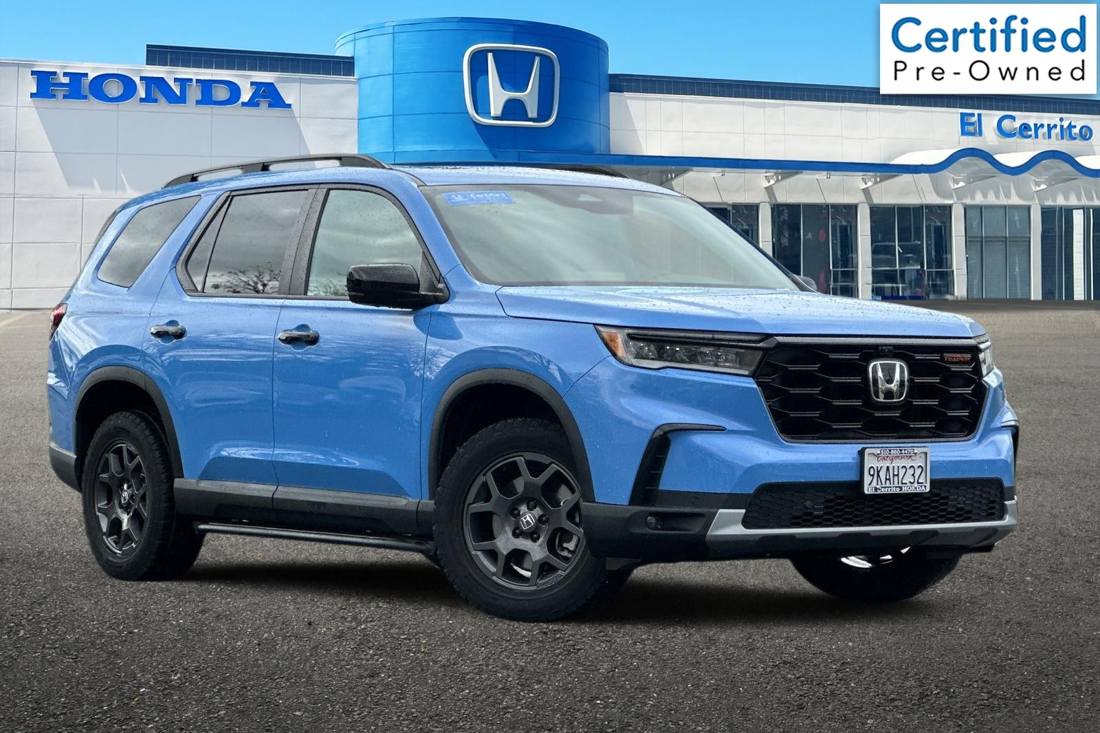 Diffused Sky Pearl 2024 Honda Pilot TrailSport AWD SUV / Crossover All-Wheel Drive Automatic