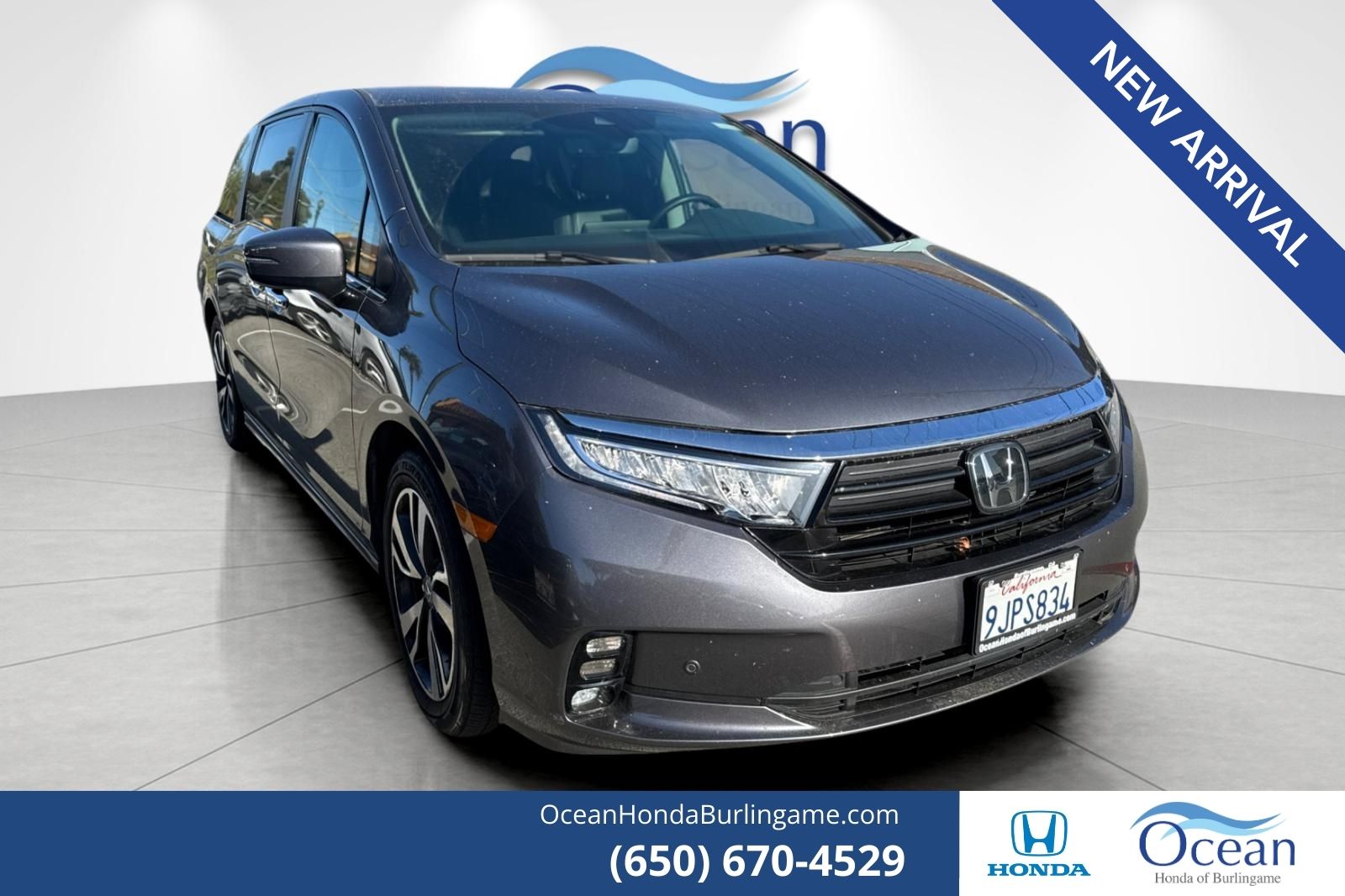 Gray (Modern Steel Metallic) 2024 Honda Odyssey Minivan Front-Wheel Drive Automatic