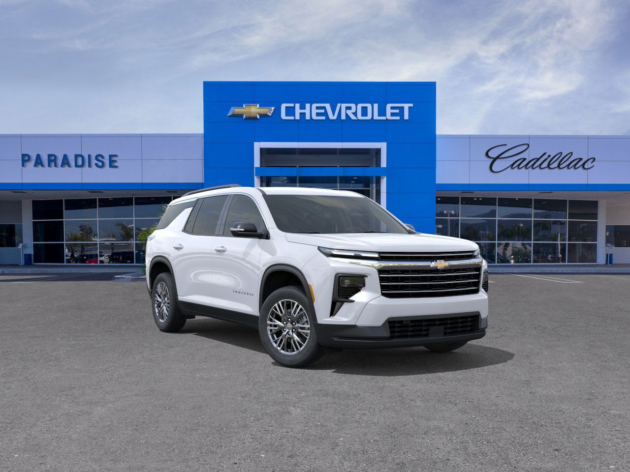 new 2026 Chevrolet Traverse car, priced at $46,955