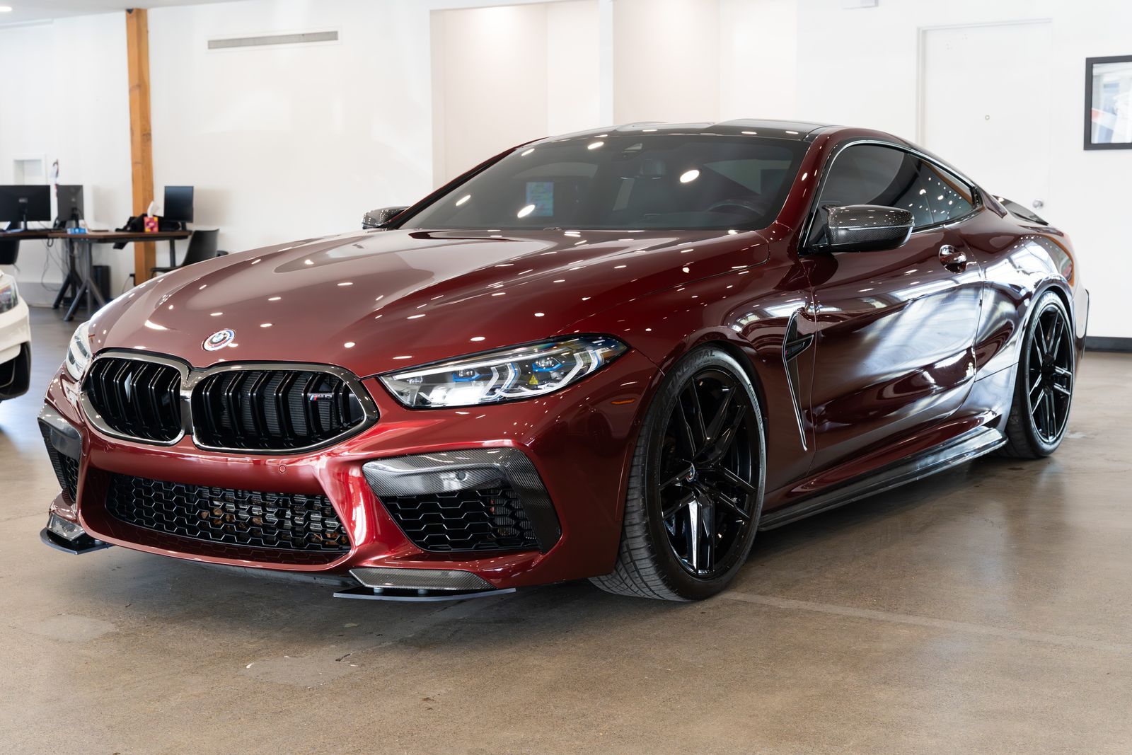 Individual Aventurin Red Metallic 2020 BMW M8 Competition Coupe AWD Coupe All-Wheel Drive 8-Speed Automatic