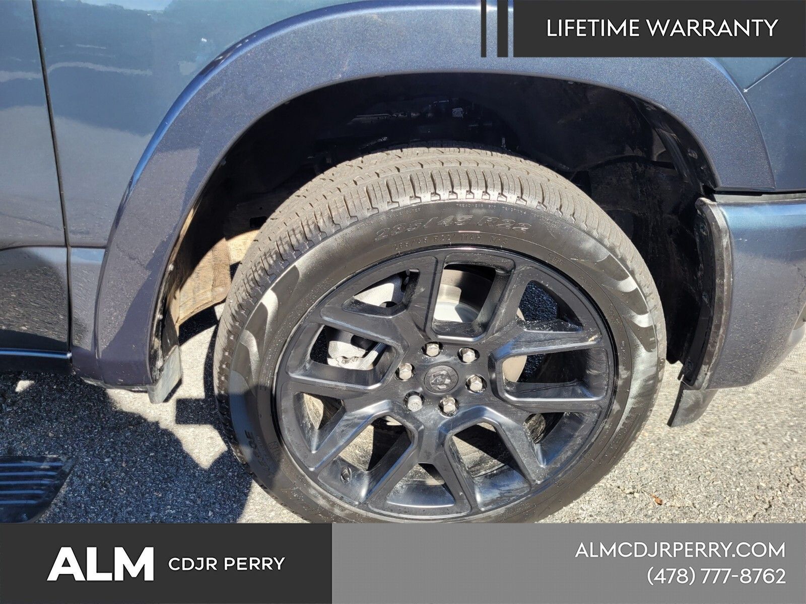 New 2026 Forged Blue Metallic Exterior Paint RAM Laramie image 17