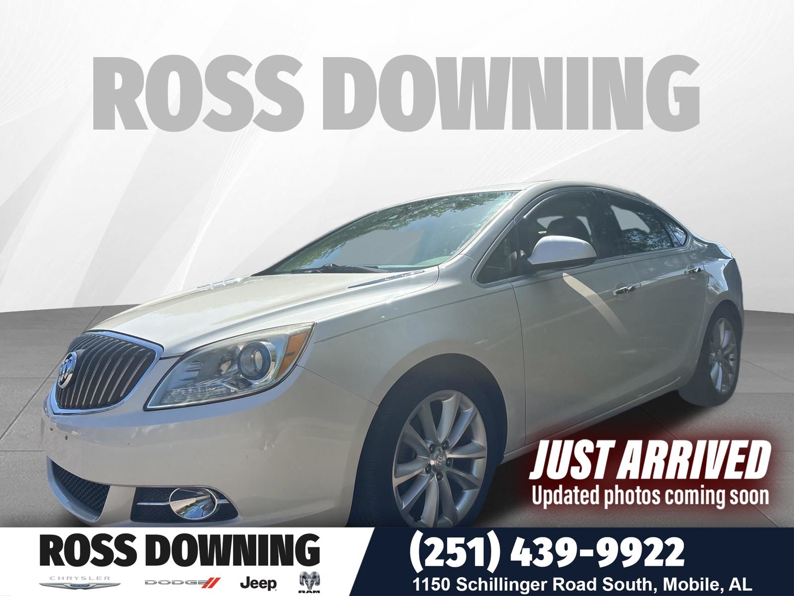 White Diamond Tricoat 2014 Buick Verano Convenience FWD Sedan Front-Wheel Drive 6-Speed Automatic Overdrive