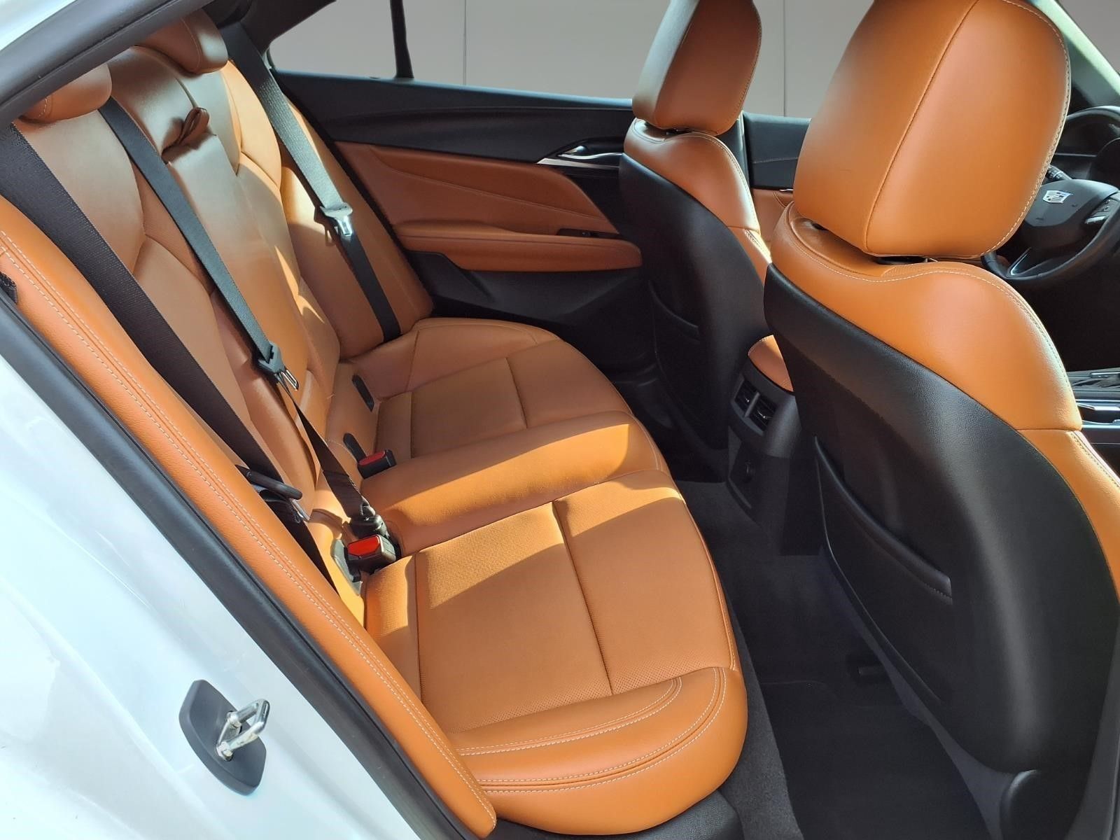 2023 Cadillac CT4 Premium Luxury White at DeMontrond Automotive Group