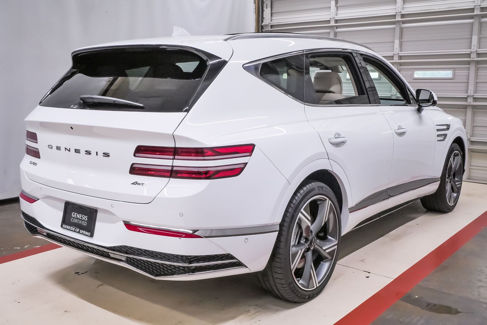 2026 Genesis GV80 2.5T Prestige White at Genesis of Spring