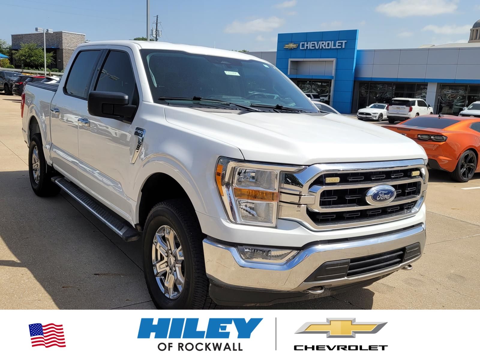 Oxford White 2021 Ford F-150 Pickup Truck Four-Wheel Drive Automatic