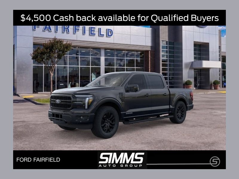 Agate Black Metallic 2026 Ford F-150 Pickup Truck Four-Wheel Drive Automatic