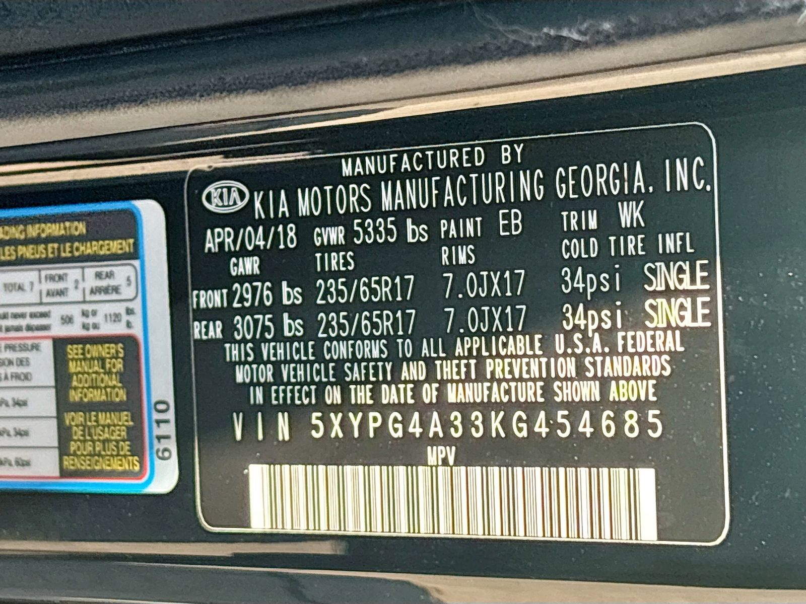 Used 2019 Black Kia LX image 29