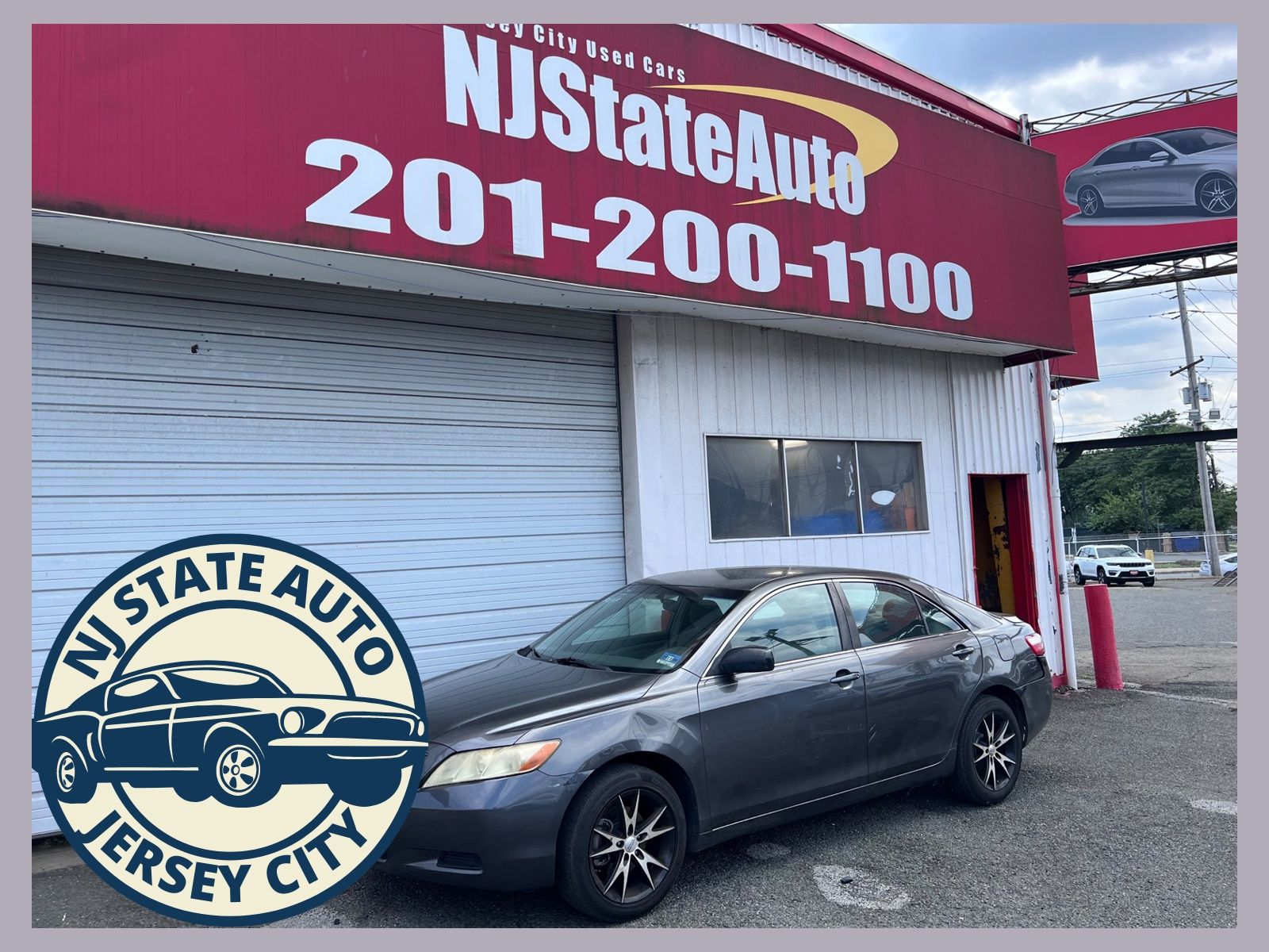 Gray 2007 Toyota Camry Sedan Front-Wheel Drive 5-Speed Automatic Overdrive