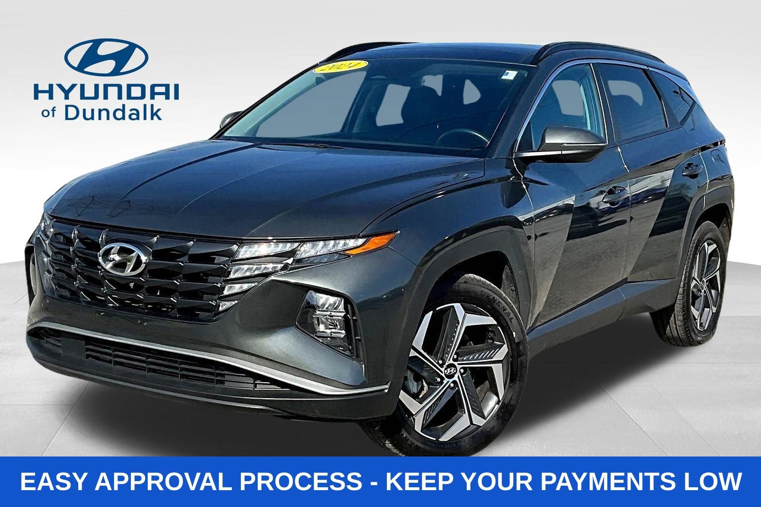 Amazon Gray 2024 Hyundai Tucson Hybrid SEL Convenience AWD SUV / Crossover All-Wheel Drive 6-Speed Automatic