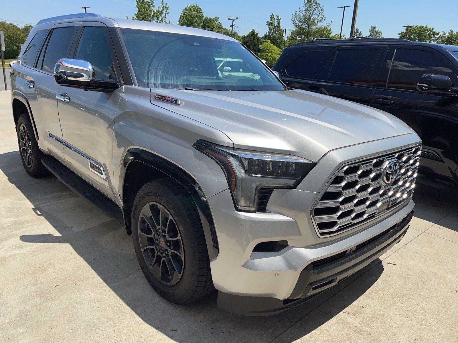 Celestial Silver Metallic 2025 Toyota Sequoia 1794 Edition 4WD SUV / Crossover Four-Wheel Drive Automatic