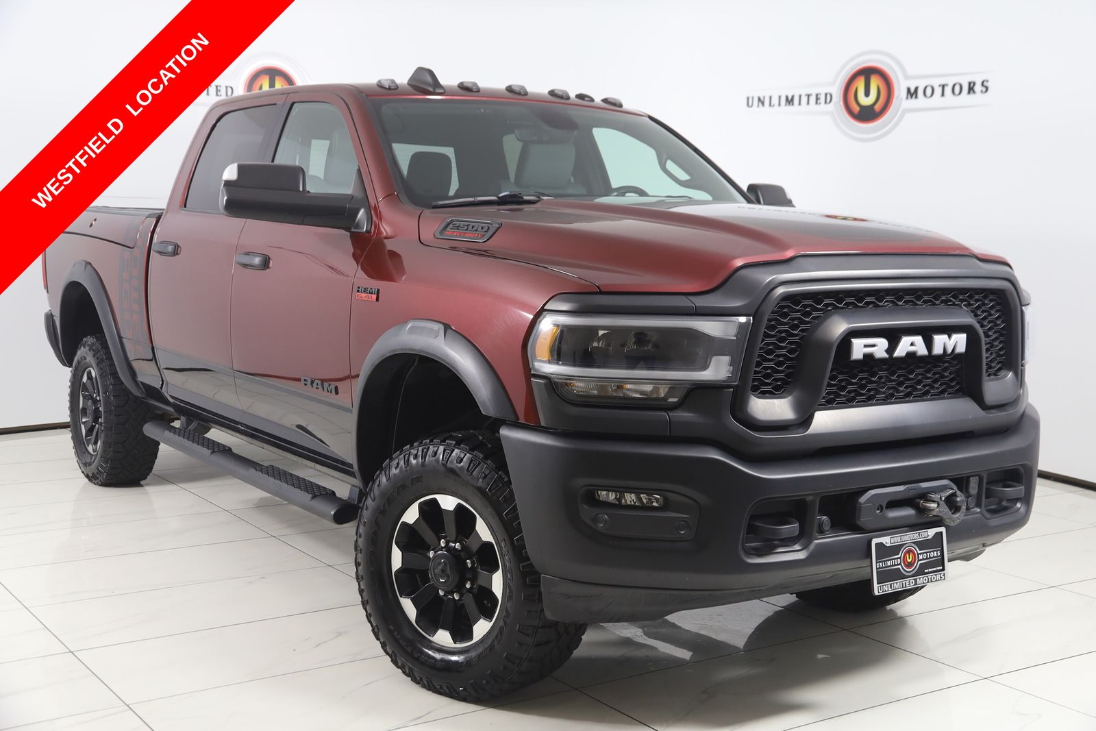 Delmonico Red Pearlcoat 2021 RAM 2500 Pickup Truck Four-Wheel Drive 8-Speed Automatic