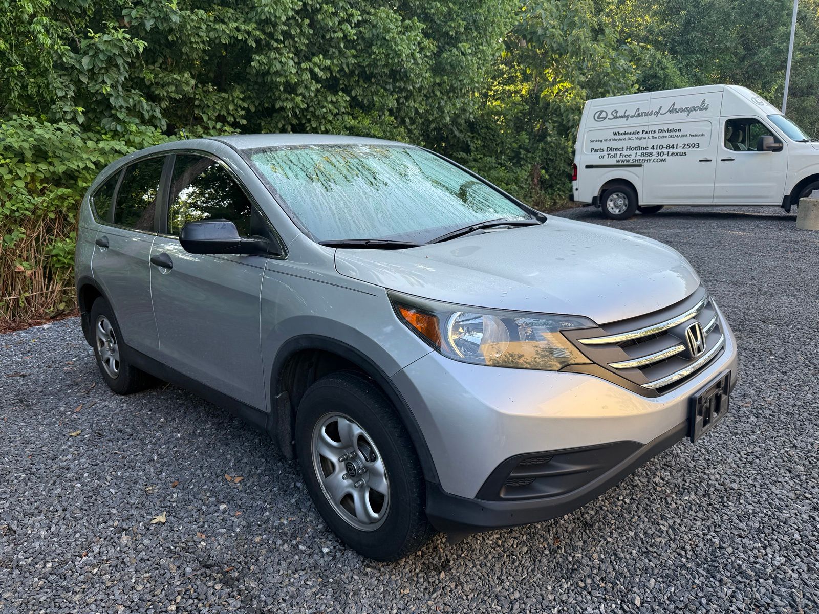 Alabaster Silver Metallic 2013 Honda CR-V SUV / Crossover Front-Wheel Drive 5-Speed Automatic