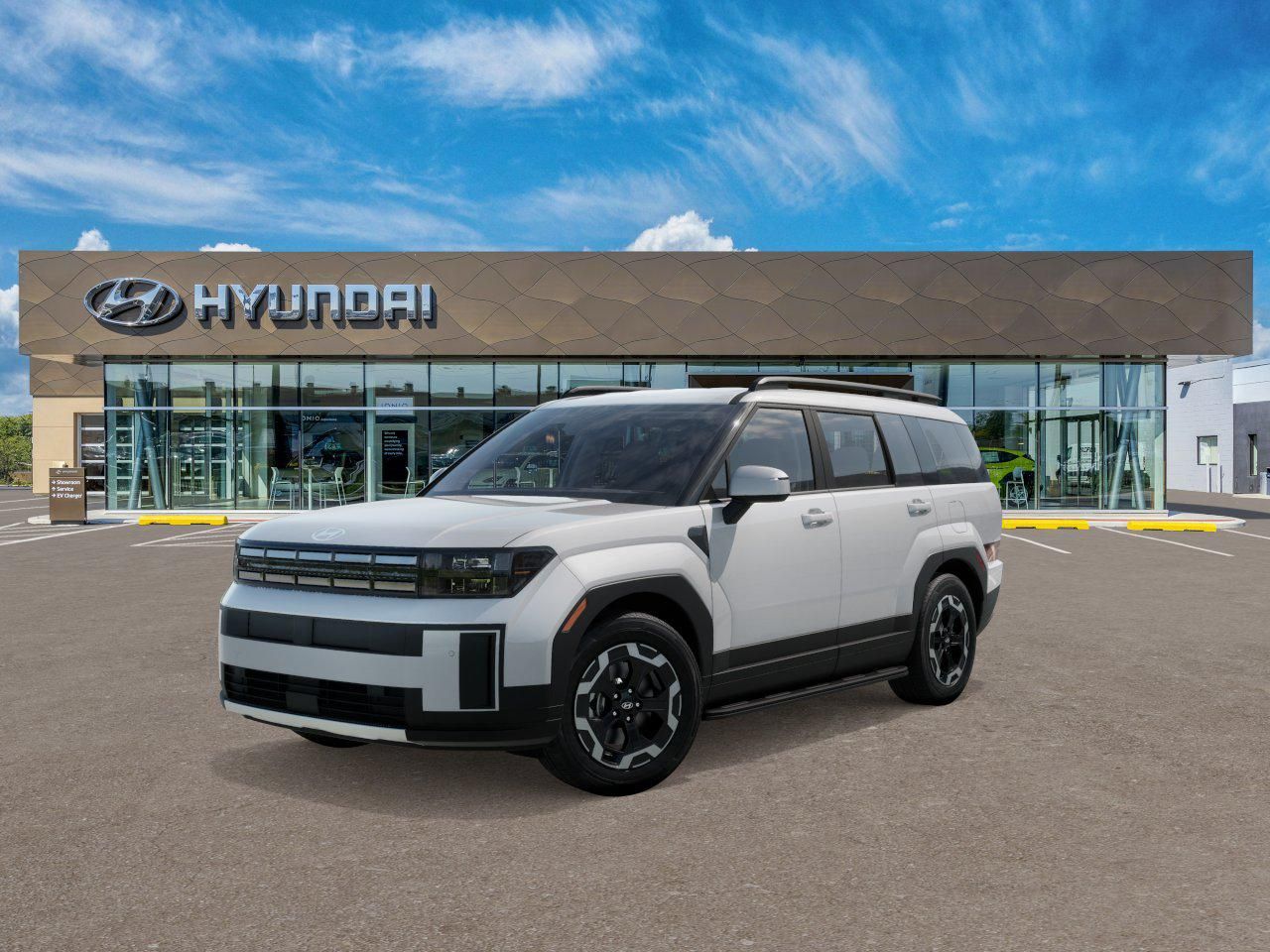 Serenity White 2027 Hyundai Santa Fe SUV / Crossover 8-Speed Automatic