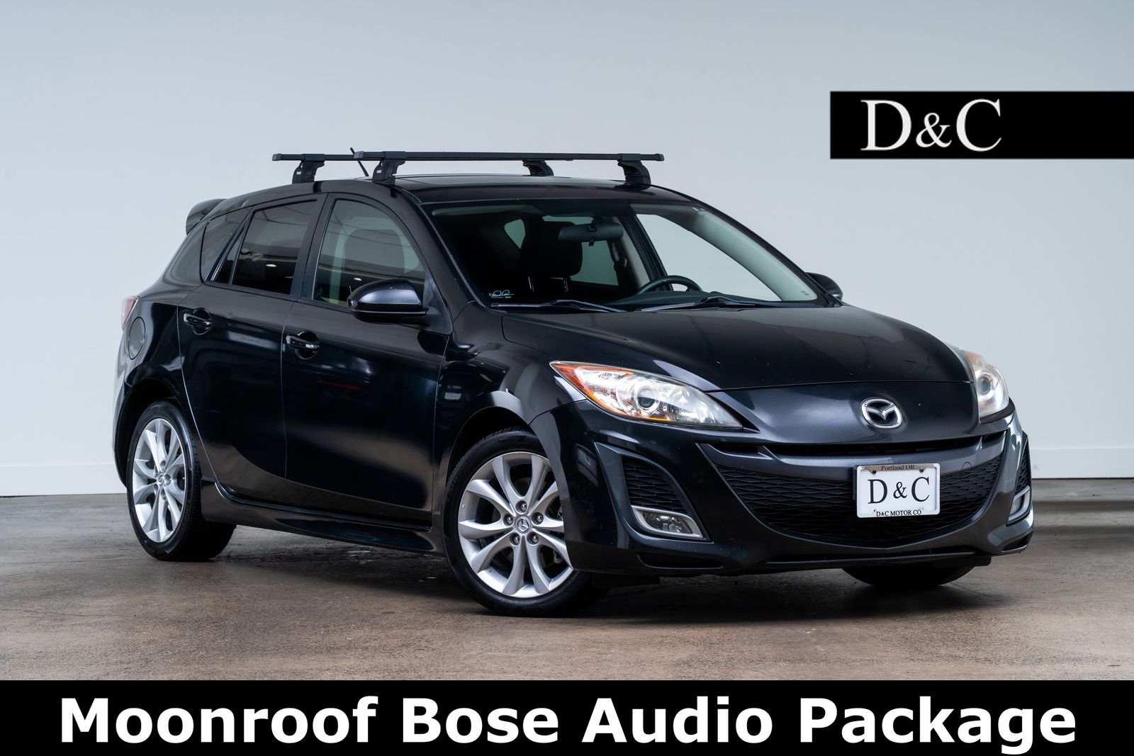 Black Mica 2011 Mazda MAZDA3 Hatchback Front-Wheel Drive 5-Speed Automatic