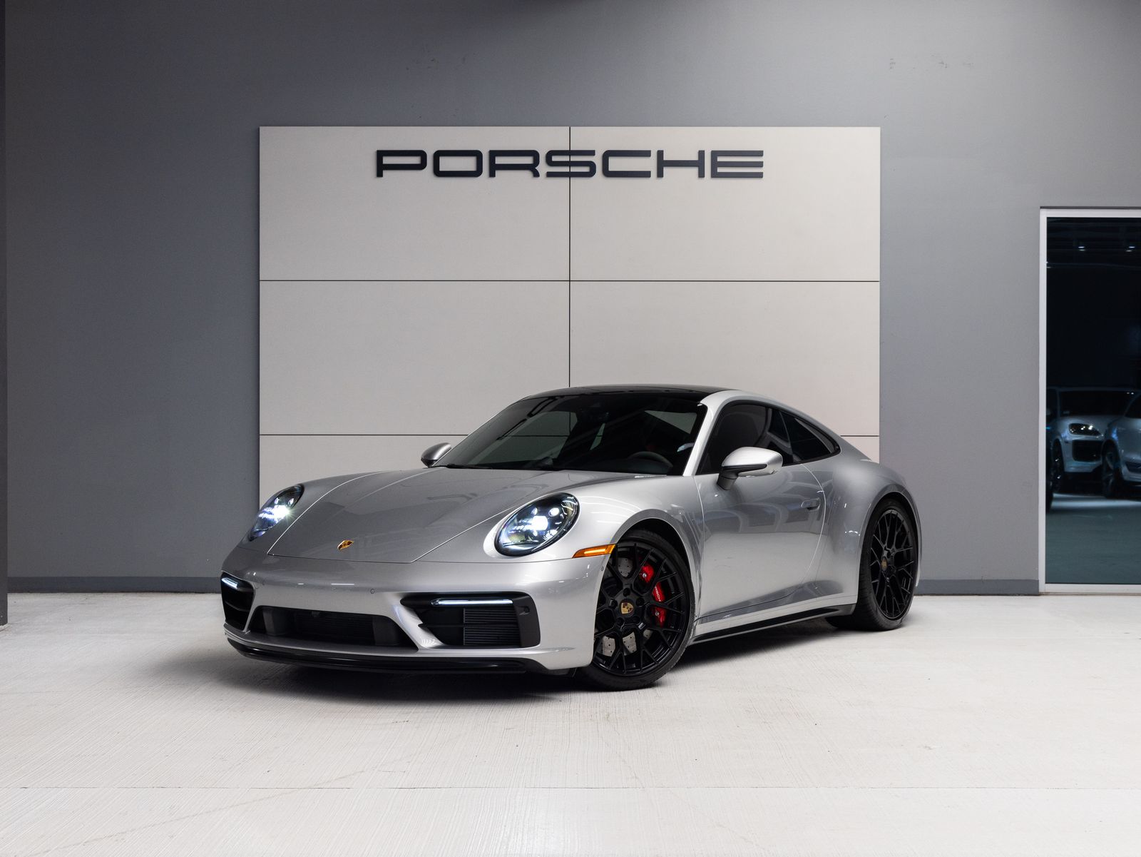 GT Silver Metallic 2023 Porsche 911 Coupe Rear-Wheel Drive 8-Speed Automatic