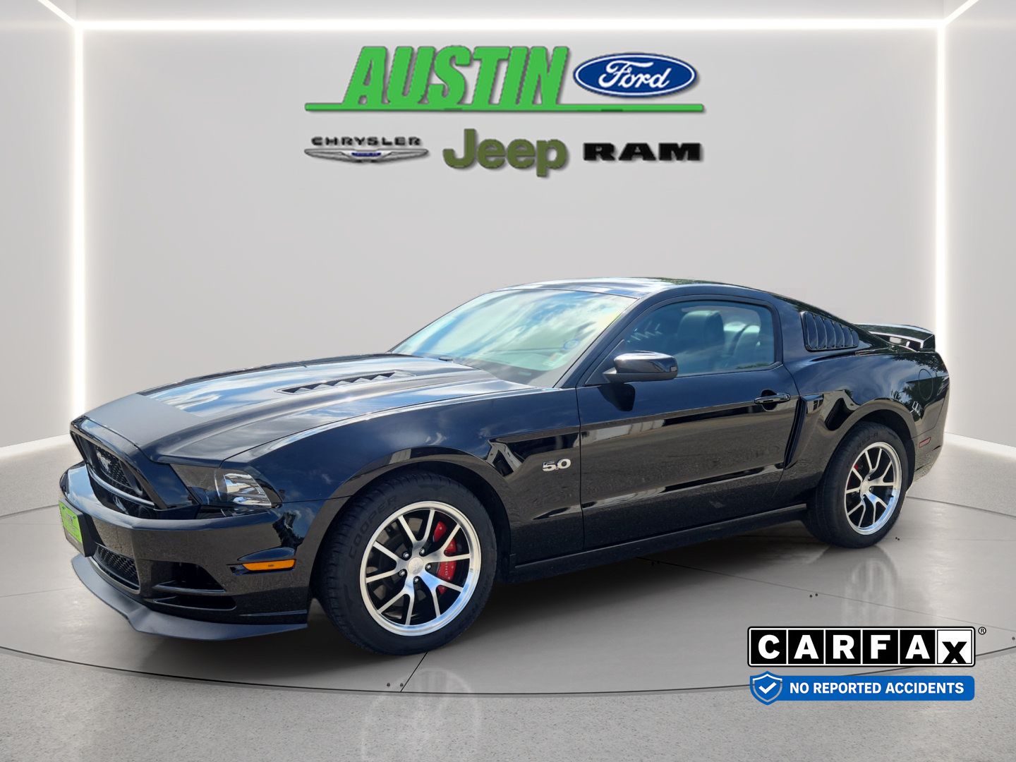 Black 2013 Ford Mustang Coupe Rear-Wheel Drive 6-Speed Automatic
