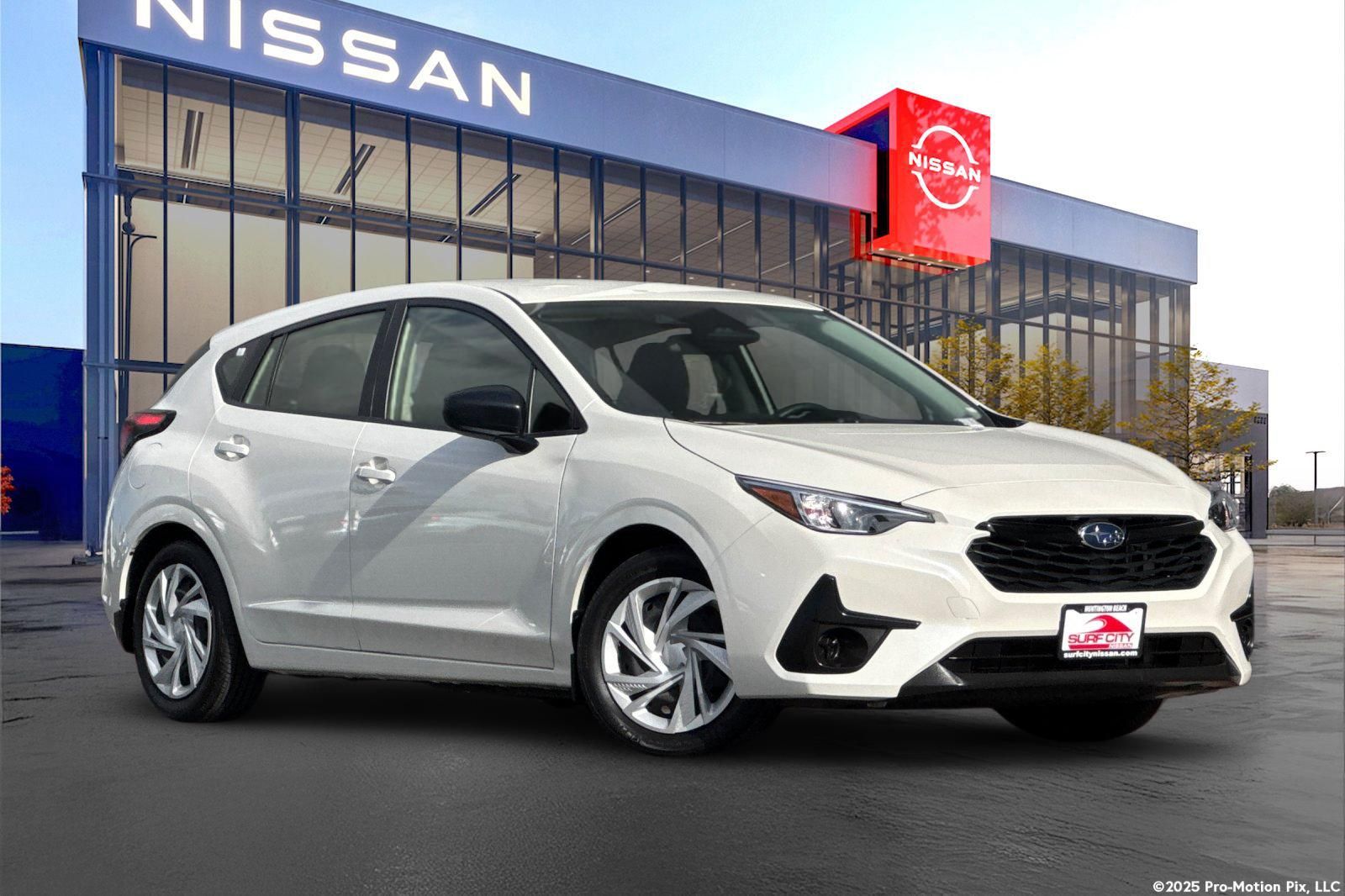 Crystal White Pearl 2025 Subaru Impreza Wagon All-Wheel Drive Continuously Variable Transmission