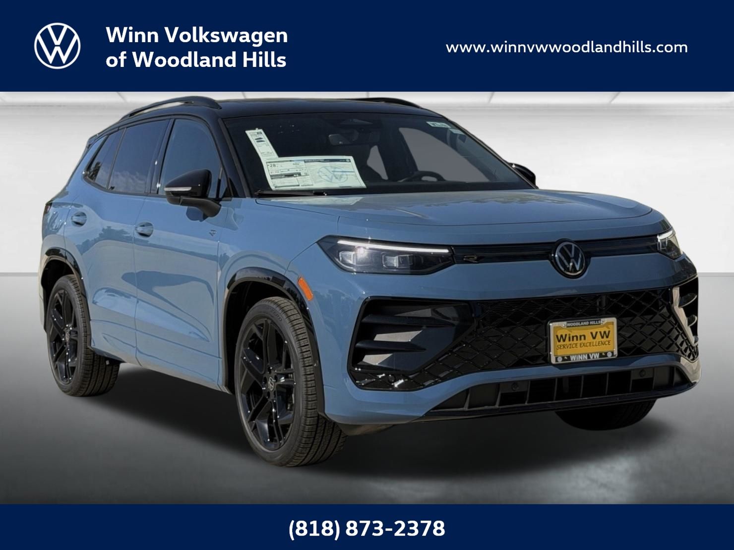 2026 Volkswagen Tiguan 2.0T SE R-Line Black