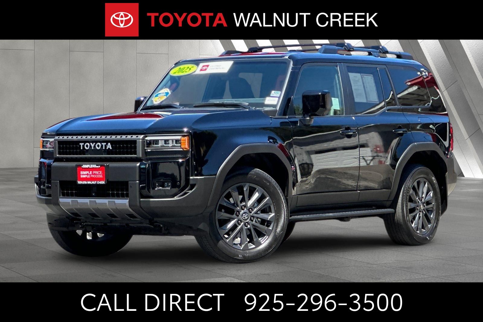 Black 2025 Toyota Land Cruiser SUV / Crossover Four-Wheel Drive 8-Speed Automatic