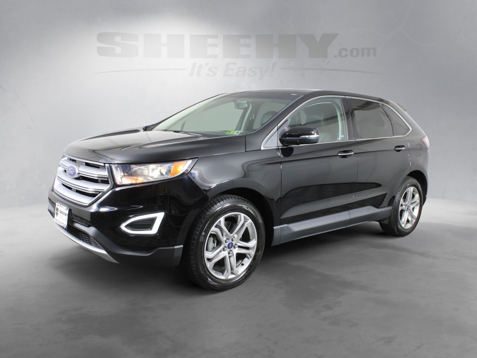 Certified Used 2017 Shadow Black Ford Titanium image 15