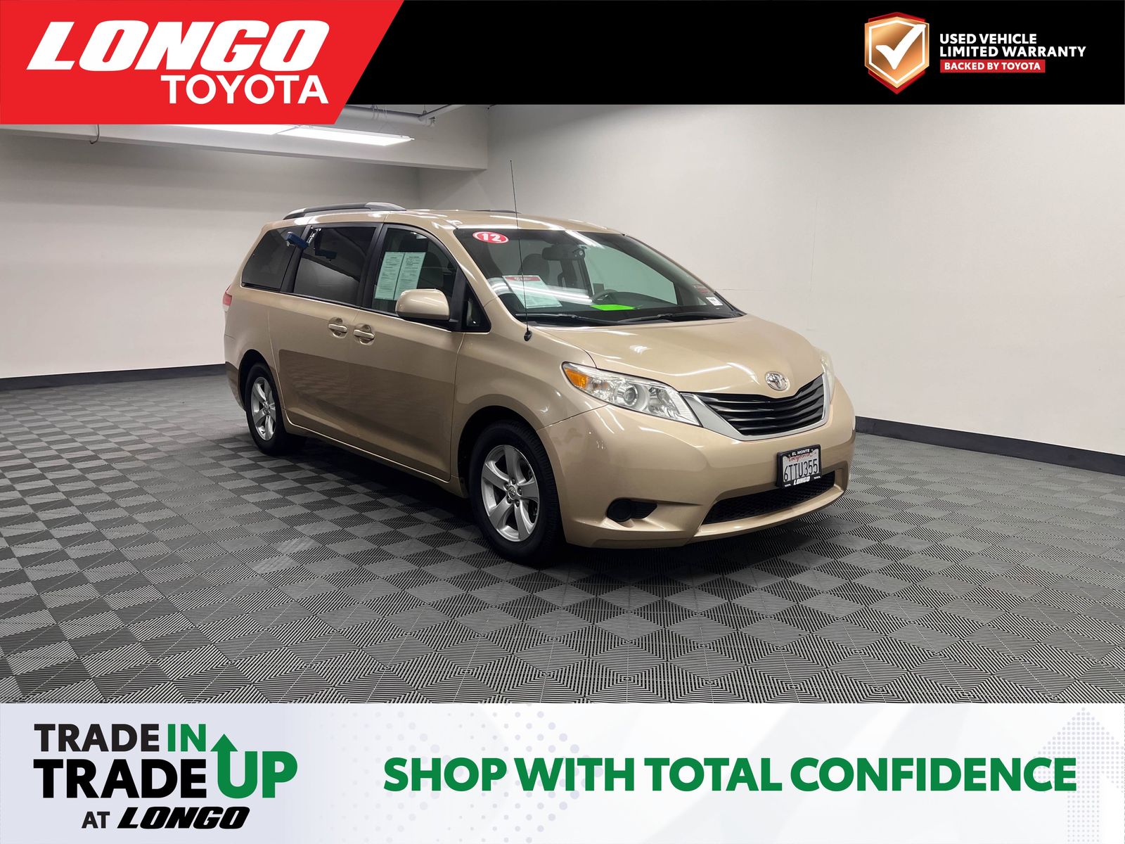 used 2012 Toyota Sienna car, priced at $14,688