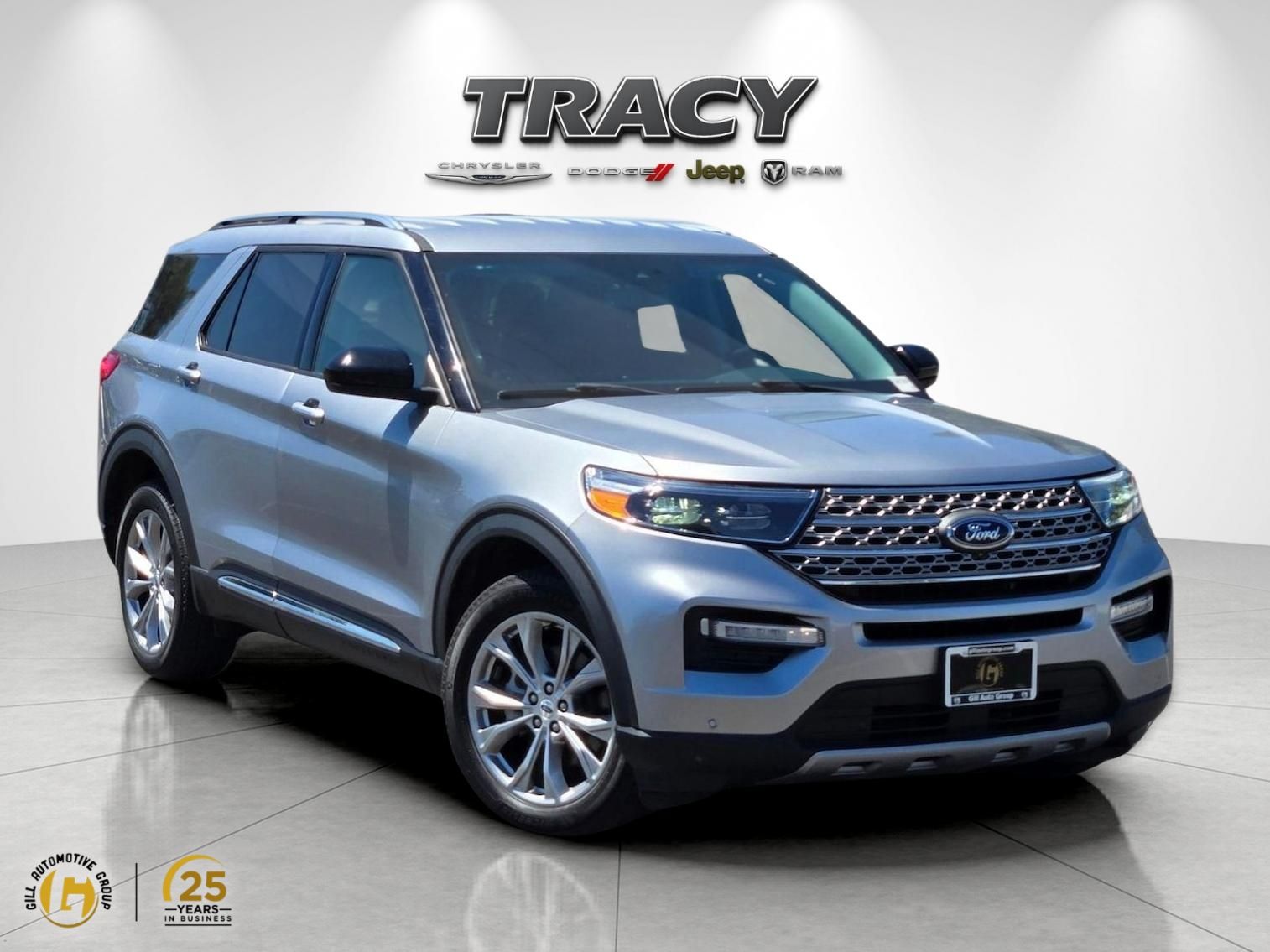 Silver Metallic 2024 Ford Explorer SUV / Crossover All-Wheel Drive Automatic