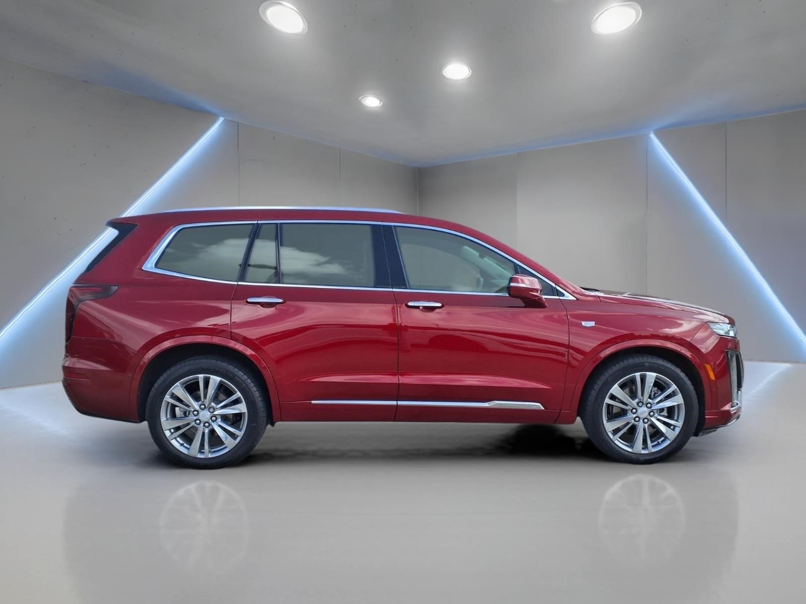 2024 Cadillac XT6 Premium Luxury Red at AutoSavvy Houston Southwest