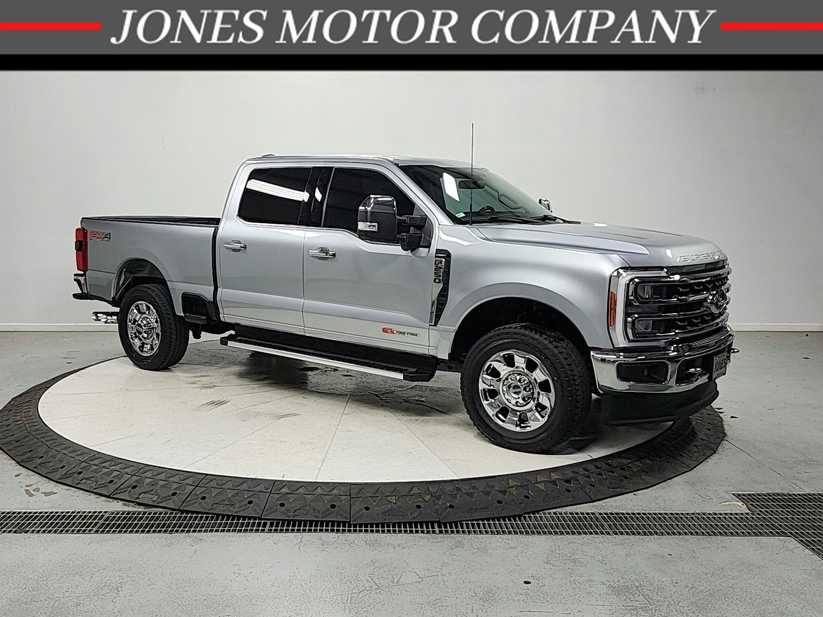Iconic Silver Metallic 2023 Ford F-250 Super Duty Pickup Truck Four-Wheel Drive Automatic