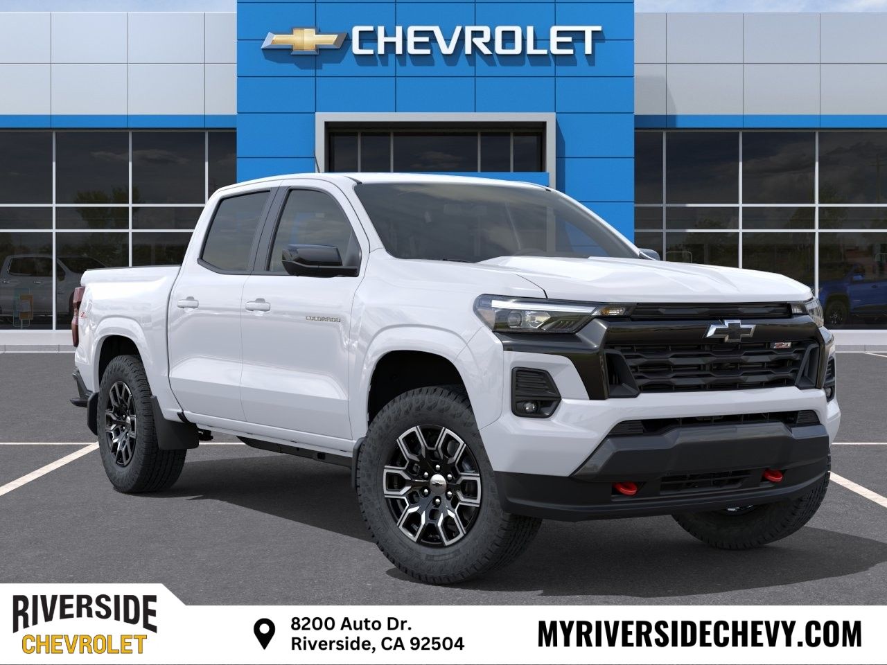 Summit White 2026 Chevrolet Colorado Pickup Truck Four-Wheel Drive 8-Speed Automatic