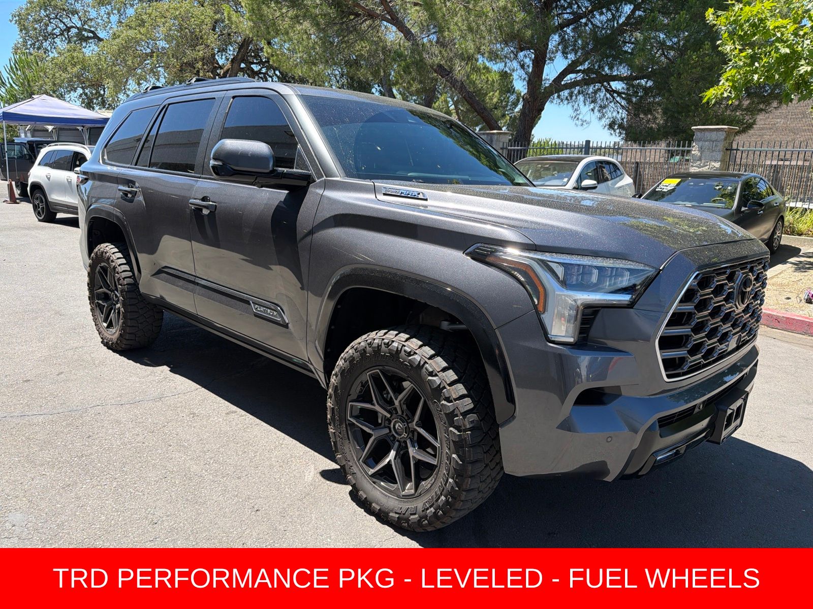 Magnetic Gray Metallic 2026 Toyota Sequoia SUV / Crossover Four-Wheel Drive Automatic