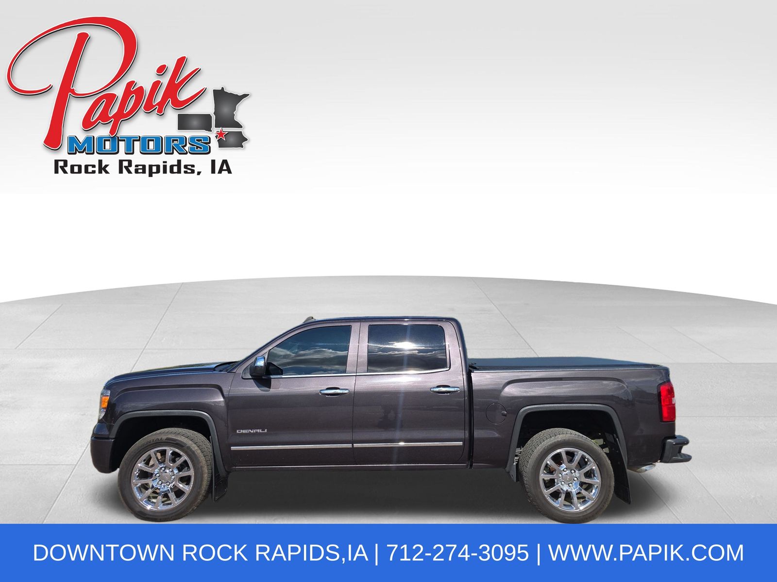 Gray (Iridium Metallic) 2014 GMC Sierra 1500 Pickup Truck Four-Wheel Drive 6-Speed Automatic Overdrive