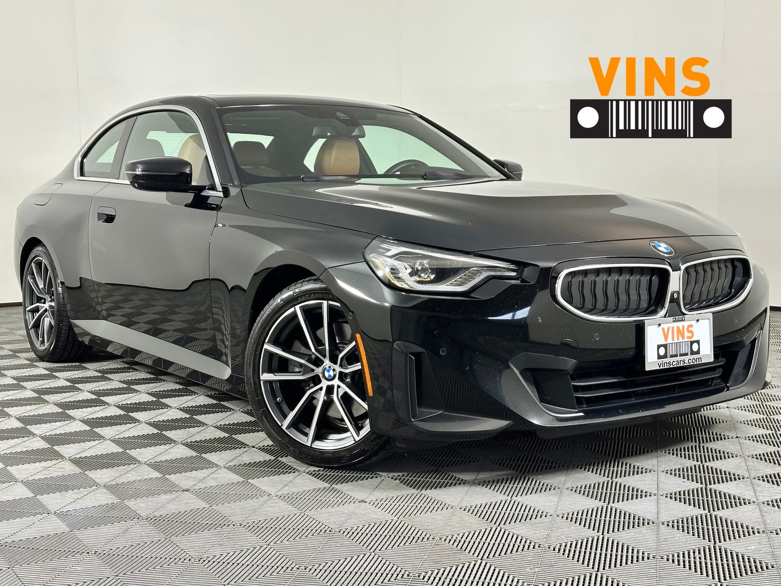 Jet Black 2022 BMW 2 Series Coupe Rear-Wheel Drive 8-Speed Automatic
