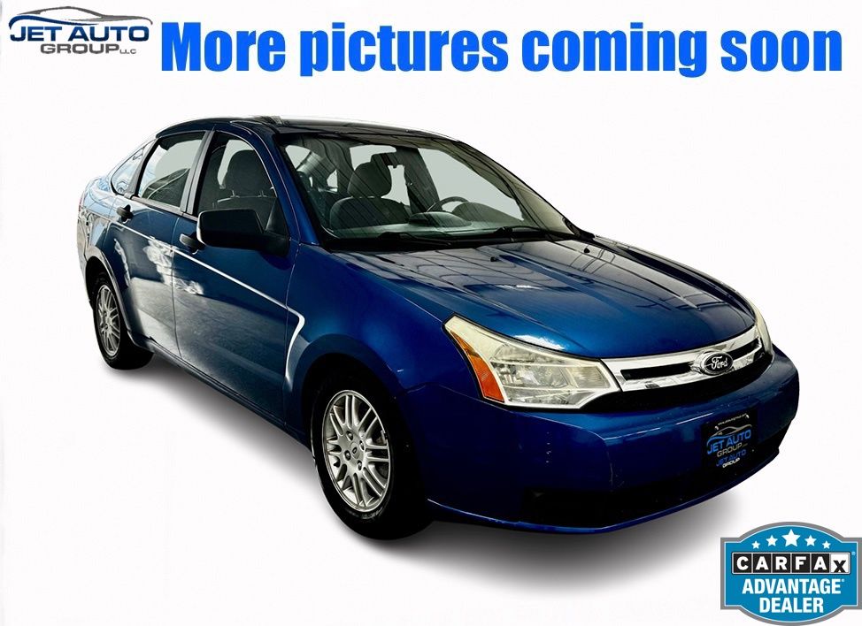 Blue Flame Metallic 2011 Ford Focus Sedan Front-Wheel Drive 4-Speed Automatic