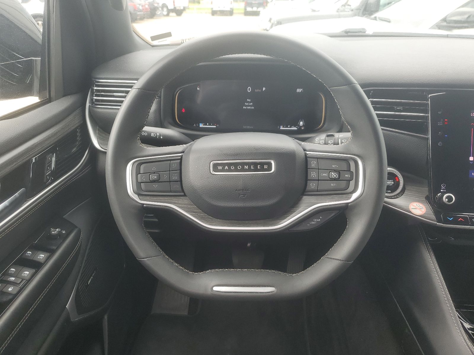 2024 Jeep Wagoneer L Series II White at Ross Downing Chevrolet