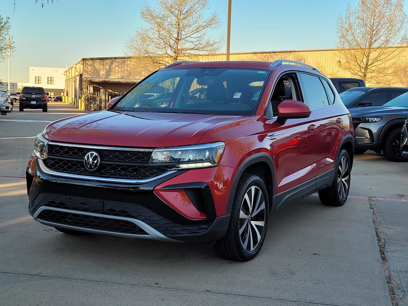 used 2023 Volkswagen Taos car, priced at $21,900