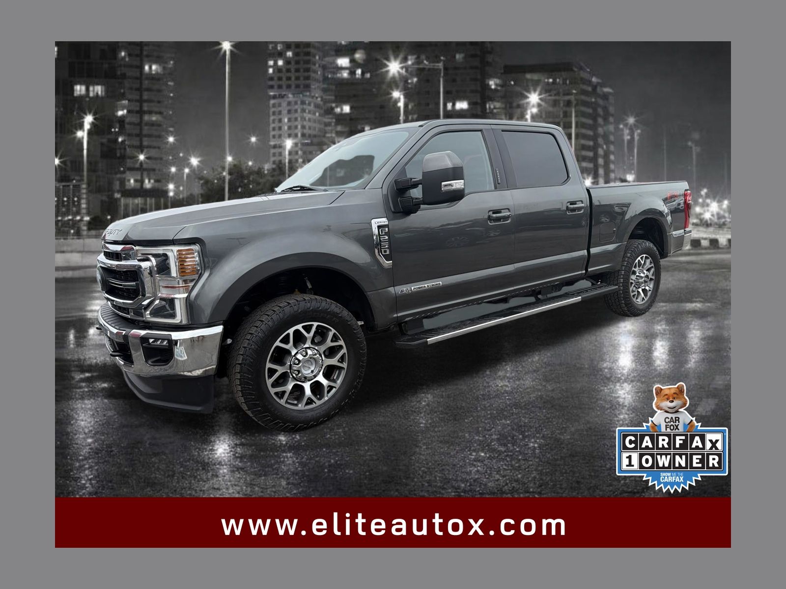Gray (Magnetic) 2020 Ford F-250 Super Duty Pickup Truck Four-Wheel Drive Automatic