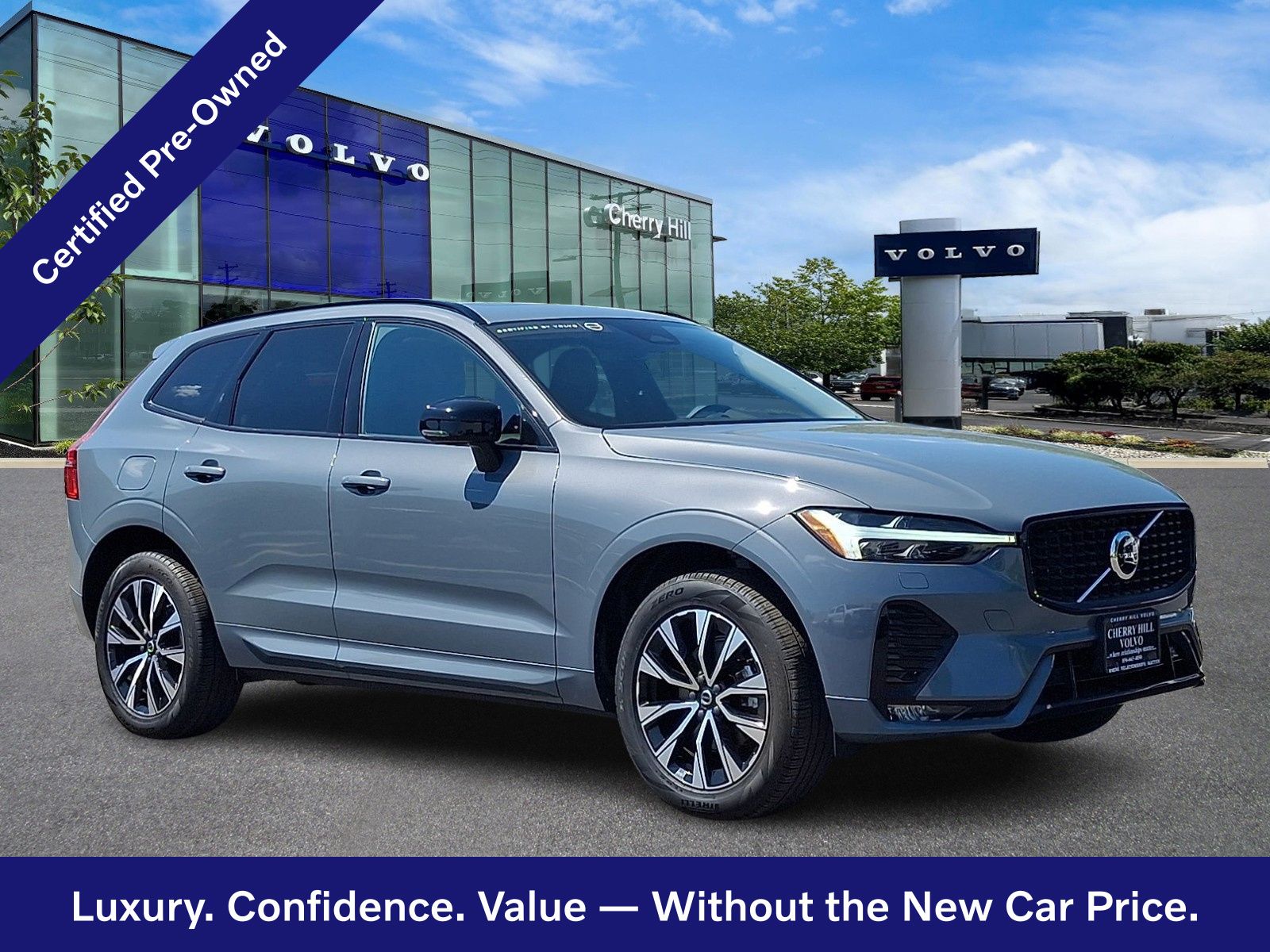 Thunder Gray Metallic 2024 Volvo XC60 SUV / Crossover All-Wheel Drive Automatic