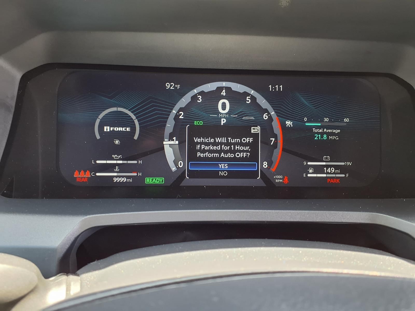 2025 Toyota Tacoma Hybrid TRD Off Road Red at EAG Ford Navasota