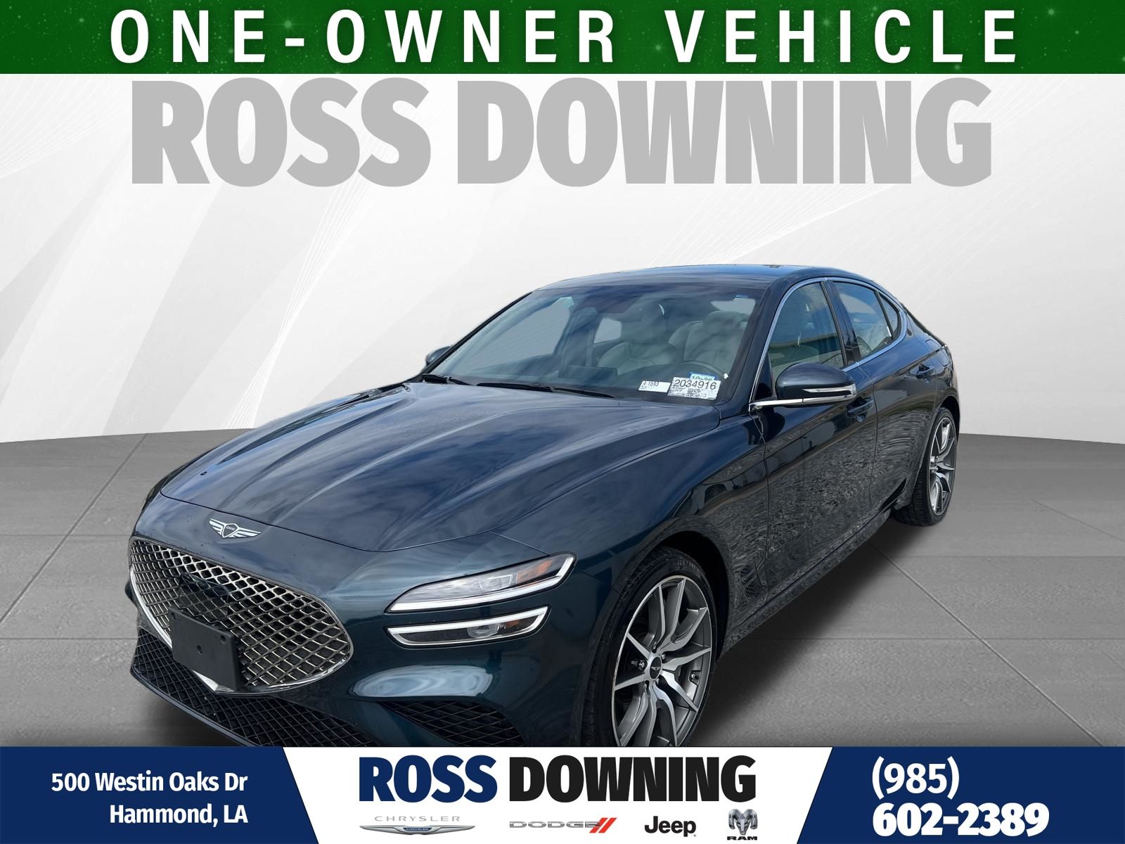2025 Genesis G70 2.5T Standard RWD