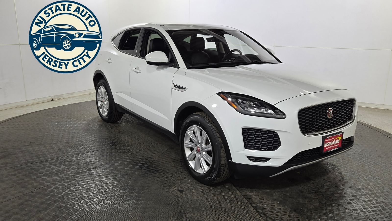 White 2019 Jaguar E-PACE SUV / Crossover All-Wheel Drive 9-Speed Automatic